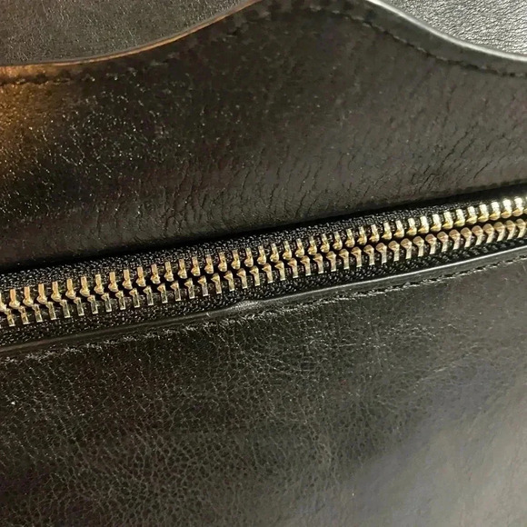 Rebecca Minkoff black leather satchel handbag - Picture 9 of 12